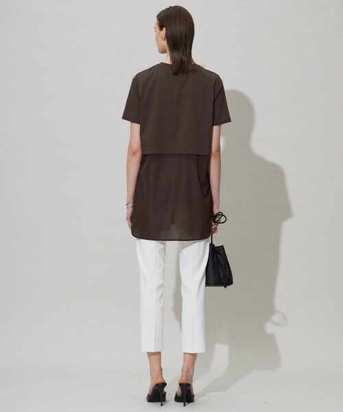 ICB / アイシービー カットソー | 【人気のため新色追加・UVケア・洗える】シアージャージーコンビ カットソー | 詳細11