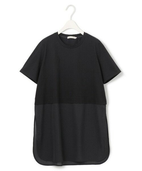 ICB / アイシービー カットソー | 【人気のため新色追加・UVケア・洗える】シアージャージーコンビ カットソー | 詳細14