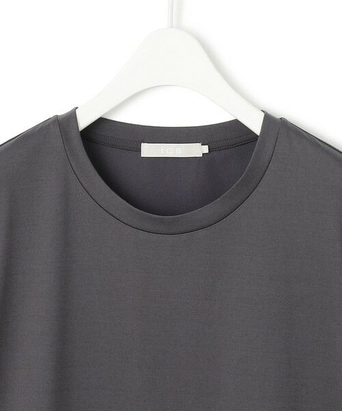 ICB / アイシービー カットソー | 【人気のため新色追加・UVケア・洗える】シアージャージーコンビ カットソー | 詳細19