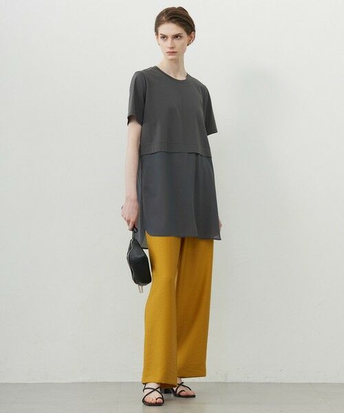 ICB / アイシービー カットソー | 【人気のため新色追加・UVケア・洗える】シアージャージーコンビ カットソー | 詳細15