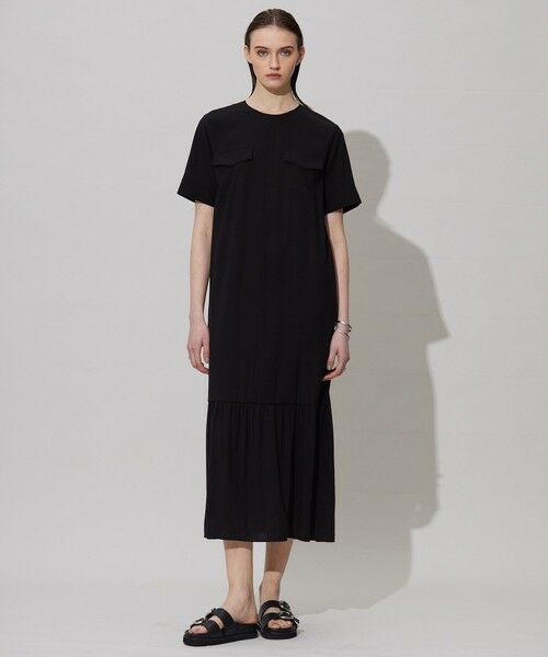 ICB / アイシービー ドレス | 【接触冷感・UVカット・洗える】 T/Rドライリネン ワンピース | 詳細1