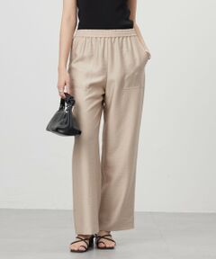 ICB / アイシービー その他パンツ | 【人気のため新色追加・接触冷感・洗える】 ワッシャーツイル ワイドストレートパンツ