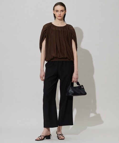 ICB / アイシービー その他パンツ | 【人気のため新色追加・接触冷感・洗える】 ワッシャーツイル ワイドストレートパンツ | 詳細6