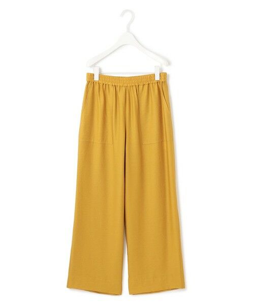 ICB / アイシービー その他パンツ | 【人気のため新色追加・接触冷感・洗える】 ワッシャーツイル ワイドストレートパンツ | 詳細30
