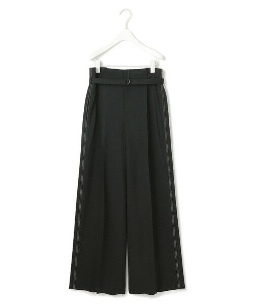 ICB/アイシービー 【WEB&一部店舗限定】 SerikaWorsted ワイドパンツ ブラック系 2 ICB/アイシービー 【WEB&一部店舗限定】 SerikaWorsted ワイドパンツ ブラック系 2