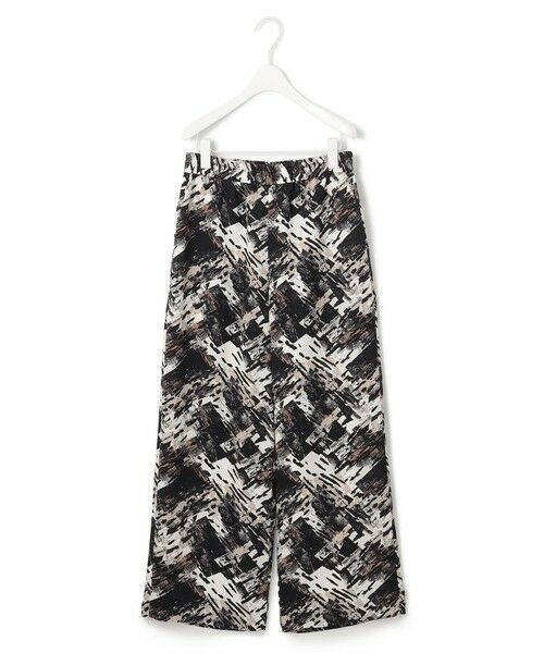 ICB / アイシービー その他パンツ | 【洗える】 ブラッシュプリント ワイドパンツ | 詳細9
