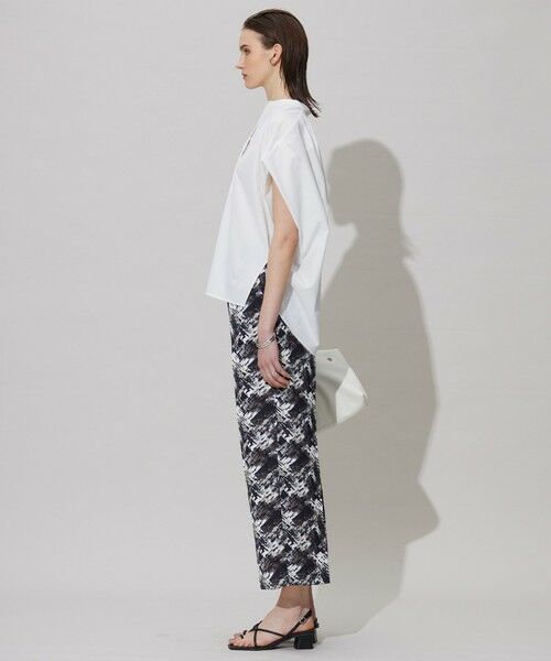 ICB / アイシービー その他パンツ | 【洗える】 ブラッシュプリント ワイドパンツ | 詳細6