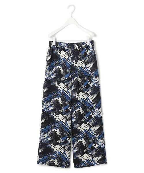 ICB / アイシービー その他パンツ | 【洗える】 ブラッシュプリント ワイドパンツ | 詳細13