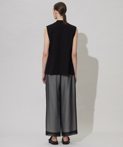 ICB / アイシービー ベスト | 【接触冷感・UVカット・洗える】 T/Rドライリネン ジレ | 詳細21