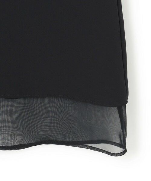 ICB / アイシービー シャツ・ブラウス | 【UVケア・洗える】BackSatinAmunzen シフォンコンビブラウス | 詳細10