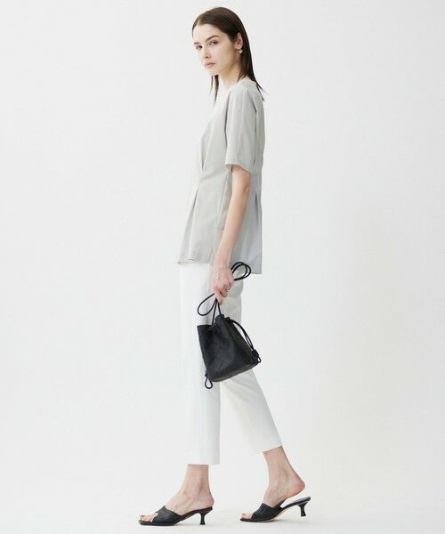 ICB / アイシービー シャツ・ブラウス | 【接触冷感・撥水・UVケア・洗える】 プルーフ4WAYタフタ ブラウス | 詳細3