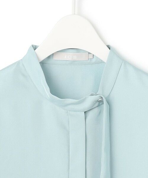 ICB / アイシービー シャツ・ブラウス | 【接触冷感・速乾・洗える】シルキーツイル デザインブラウス | 詳細5