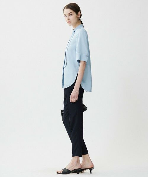 ICB / アイシービー シャツ・ブラウス | 【接触冷感・速乾・洗える】シルキーツイル デザインブラウス | 詳細2