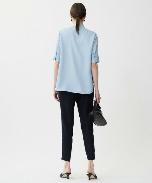 ICB / アイシービー シャツ・ブラウス | 【接触冷感・速乾・洗える】シルキーツイル デザインブラウス | 詳細3