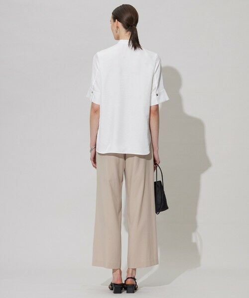 ICB / アイシービー シャツ・ブラウス | 【接触冷感・速乾・洗える】シルキーツイル デザインブラウス | 詳細16