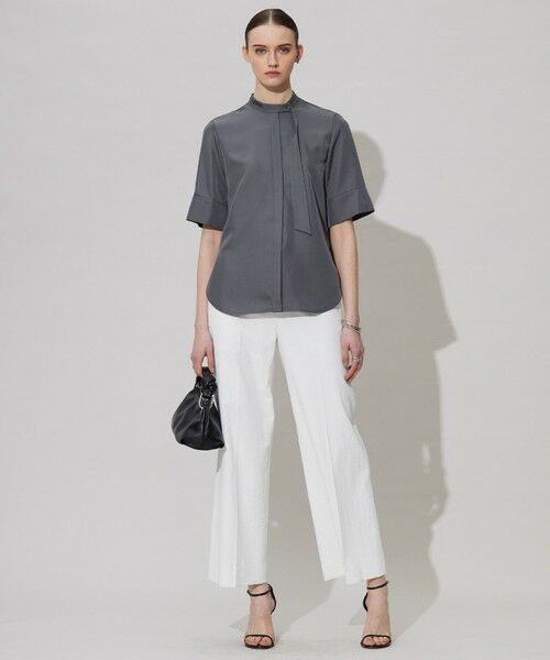 ICB / アイシービー シャツ・ブラウス | 【接触冷感・速乾・洗える】シルキーツイル デザインブラウス | 詳細18