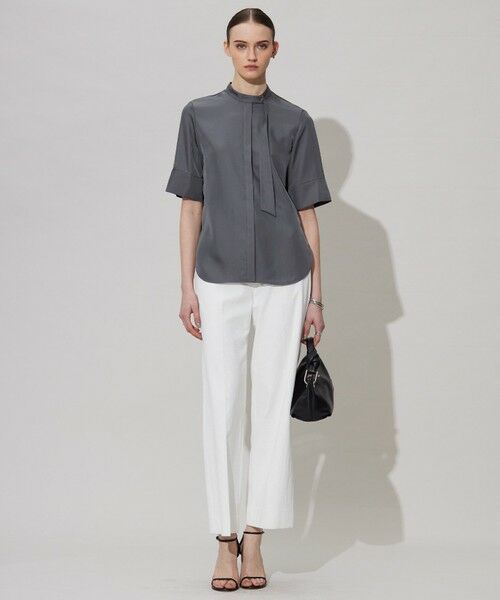 ICB / アイシービー シャツ・ブラウス | 【接触冷感・速乾・洗える】シルキーツイル デザインブラウス | 詳細19