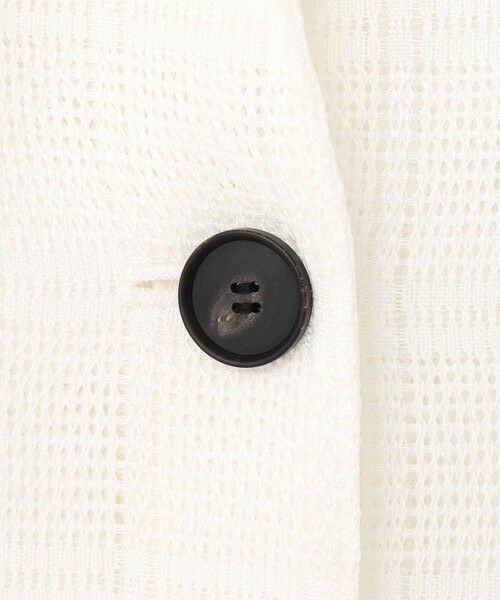 ICB / アイシービー テーラードジャケット | スクエアチェックレノクロス レースジャケット | 詳細8