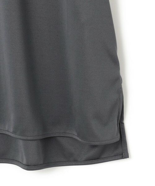 ICB / アイシービー カットソー | 【接触冷感・UVケア・洗える】シルケットスムースコンビ Tブラウスカットソー | 詳細12