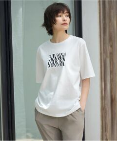 ICB / アイシービー カットソー | 【接触冷感・UVケア・洗える】ゼブラ柄 TEE