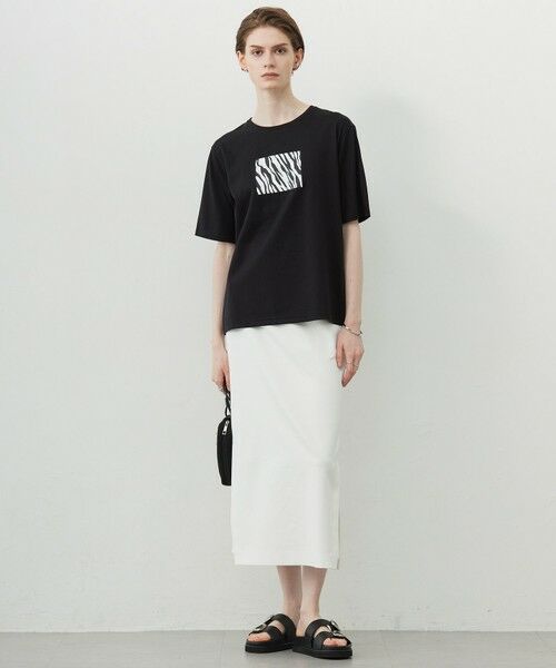 ICB / アイシービー カットソー | 【接触冷感・UVケア・洗える】ゼブラ柄 TEE | 詳細5