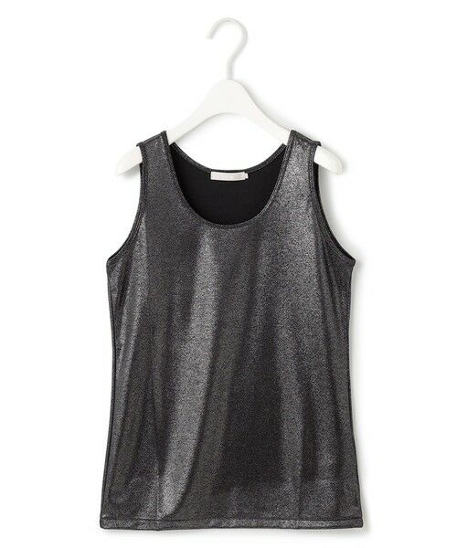 ICB / アイシービー タンクトップ | 【洗える】シャイニータンクトップ カットソー | 詳細4