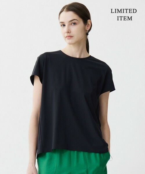 ICB / アイシービー カットソー | 【WEB限定・接触冷感・UVカット・速乾】マットスキューバ 半袖プルオーバー(ブラック系)