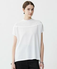 ICB / アイシービー ニット・セーター | 【接触冷感・UVケア・洗える】 VIS/NYハイゲージ モックネックプルオーバー