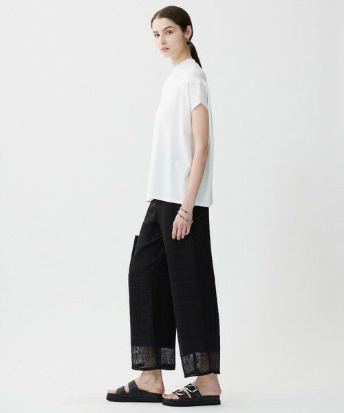 ICB / アイシービー ニット・セーター | 【接触冷感・UVケア・洗える】 VIS/NYハイゲージ モックネックプルオーバー | 詳細2