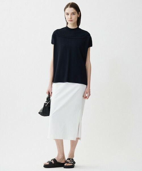 ICB / アイシービー ニット・セーター | 【接触冷感・UVケア・洗える】 VIS/NYハイゲージ モックネックプルオーバー | 詳細6