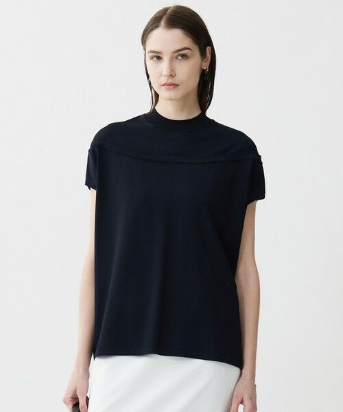 ICB/アイシービー 【接触冷感・UVケア・洗える】 VIS/NYハイゲージ モックネックプルオーバー ネイビー系 XS ICB/アイシービー 【接触冷感・UVケア・洗える】 VIS/NYハイゲージ モックネックプルオーバー ネイビー系 XS