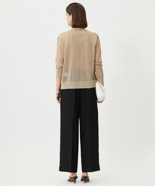 ICB / アイシービー カーディガン・ボレロ | 【洗える】 マーセライズコットンシアー カーディガン | 詳細4