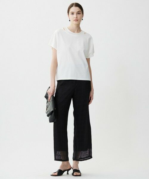 ICB / アイシービー その他パンツ | スクエアチェックレノクロス ワイドストレートパンツ | 詳細19