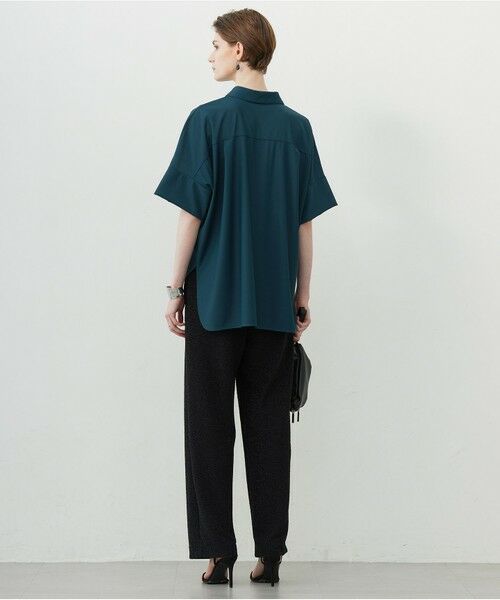 ICB / アイシービー その他パンツ | 【洗える】 シャイニーラメジャガード セミワイドパンツ | 詳細5