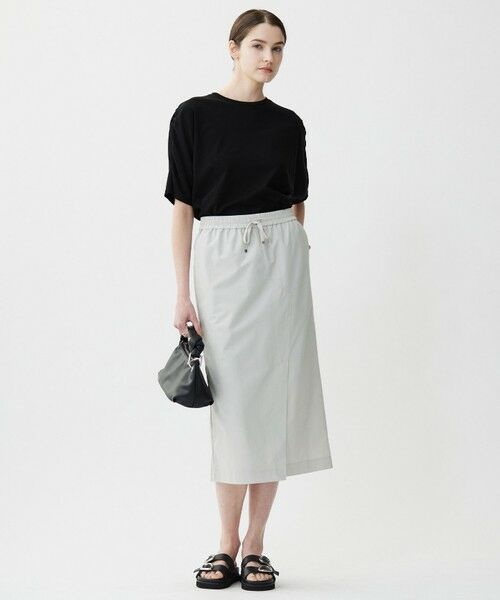 ICB / アイシービー ミニ・ひざ丈スカート | 【撥水・UVケア・洗える】 プルーフ4WAYタフタ スカート | 詳細4