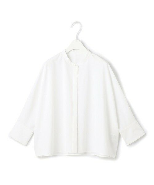 ICB / アイシービー シャツ・ブラウス | 【接触冷感・UVカット・洗える】ヴィンテージスパンブロード バンドカラーシャツ | 詳細6