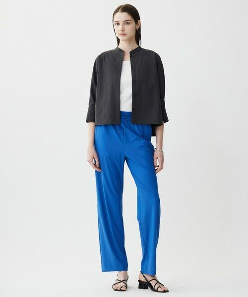 ICB / アイシービー シャツ・ブラウス | 【接触冷感・UVカット・洗える】ヴィンテージスパンブロード バンドカラーシャツ | 詳細20