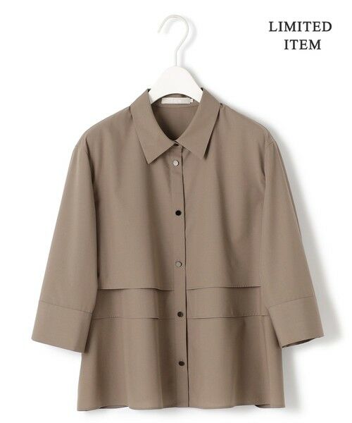 ICB / アイシービー シャツ・ブラウス | 【WEB限定・洗える】クリーンブロード クロップドシャツ | 詳細3