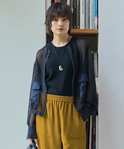 ICB 【洗える】Ta/Peメッシュ ブルゾン ICB｜【洗える】Ta/Peメッシュ ブルゾン | Rakuten Fashion(楽天
