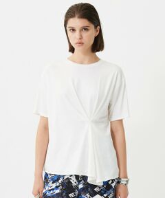 ICB / アイシービー カットソー | 【接触冷感・UVケア・吸水速乾・洗える】グレースジャージー イレギュラーヘムカットソー