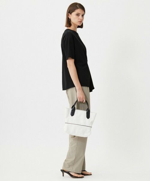 ICB / アイシービー カットソー | 【接触冷感・UVケア・吸水速乾・洗える】グレースジャージー イレギュラーヘムカットソー | 詳細17