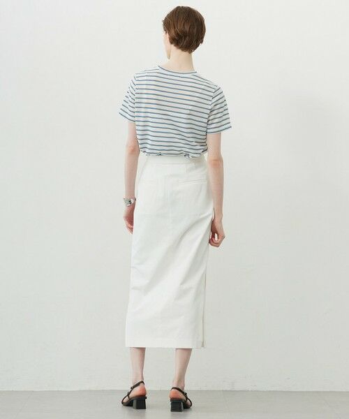 ICB / アイシービー カットソー | 【洗える】 シアーマルチボーダー カットソー | 詳細4