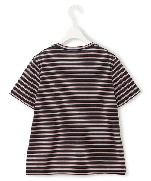 ICB / アイシービー カットソー | 【洗える】 シアーマルチボーダー カットソー | 詳細11