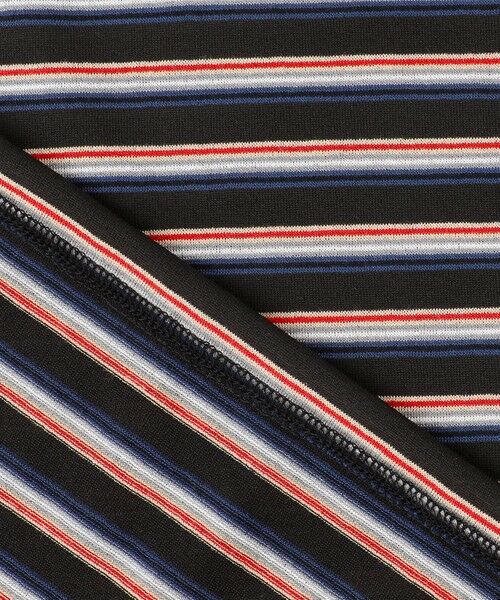 ICB / アイシービー カットソー | 【洗える】 シアーマルチボーダー カットソー | 詳細15