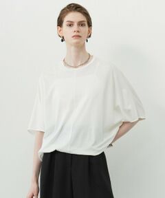 ICB / アイシービー カットソー | 【接触冷感・速乾・洗える】Ly.Coハイゲージ ドルマンスリーブプルオーバー