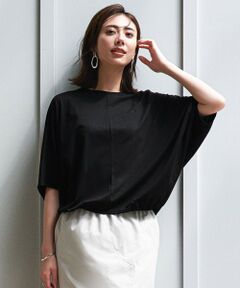 ICB / アイシービー カットソー | 【接触冷感・速乾・洗える】Ly.Coハイゲージ ドルマンスリーブプルオーバー