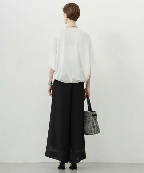 ICB / アイシービー カットソー | 【接触冷感・速乾・洗える】Ly.Coハイゲージ ドルマンスリーブプルオーバー | 詳細2