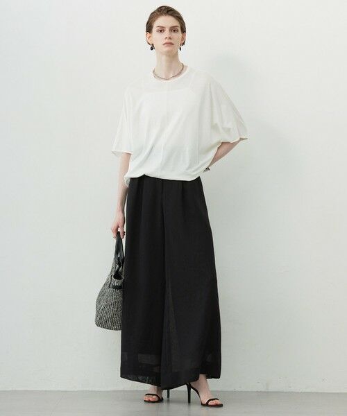 ICB / アイシービー カットソー | 【接触冷感・速乾・洗える】Ly.Coハイゲージ ドルマンスリーブプルオーバー | 詳細1