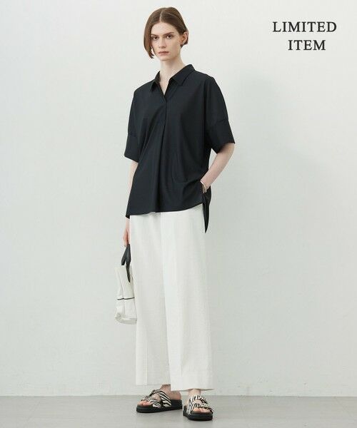 ICB / アイシービー カットソー | 【WEB限定・洗える】シアートリコット スキッパーカットソー | 詳細11