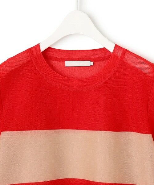 ICB / アイシービー ニット・セーター | 【洗える】 シアースムースボーダー ニット | 詳細7